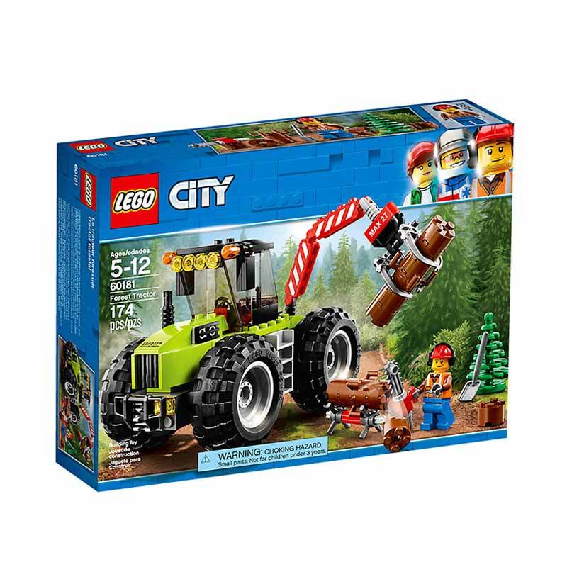 LEGO City 60181 Forest Tractor Blocks Stacking Toys