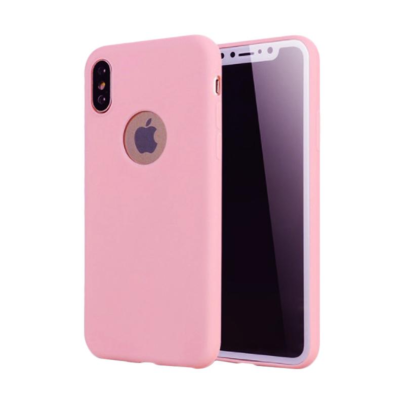 Jual Lize Design Iphone X Candy Case Slim Iphone X Anti Glare Silikon Casing For Apple Iphone X Pink Online Oktober 2020 Blibli Com