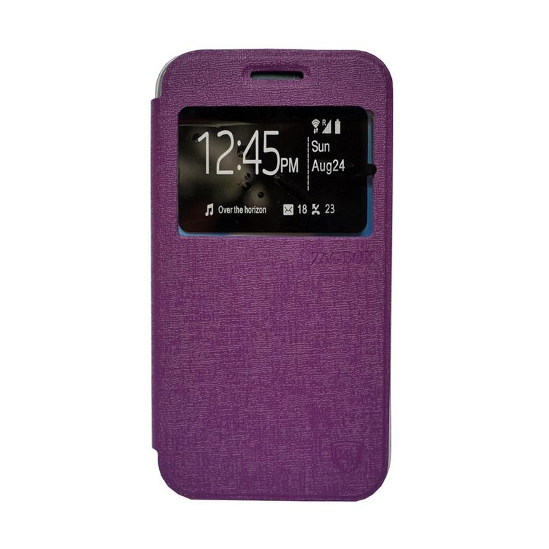 Jual Zagbox Flip Cover Casing For Asus Zenfone 4 Max Zc554kl Ungu Online Desember 2020 Blibli