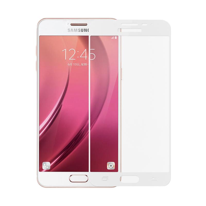 Kelebihan Kekurangan QCF Tempered Glass Full Screen Protector for Samsung Galaxy J3 Pro 2016 J3110 -