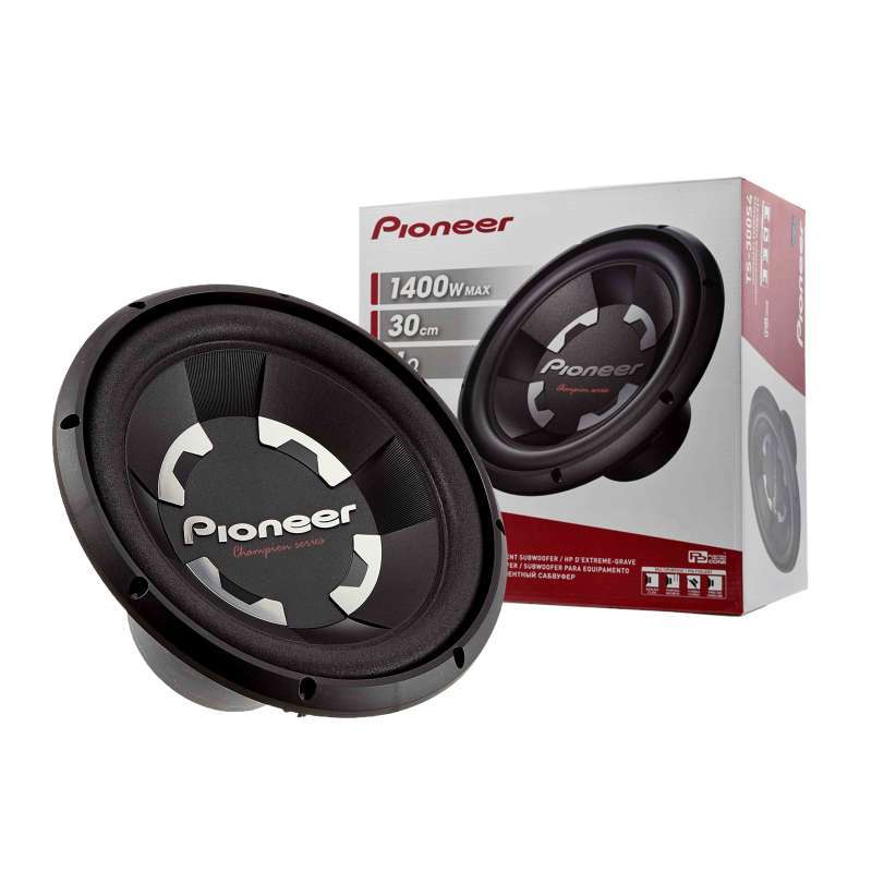 Pioneer TS-300S4 Subwoofer Mobil Ukuran 12 inch Double Magnet Champion  Series 1400Watt