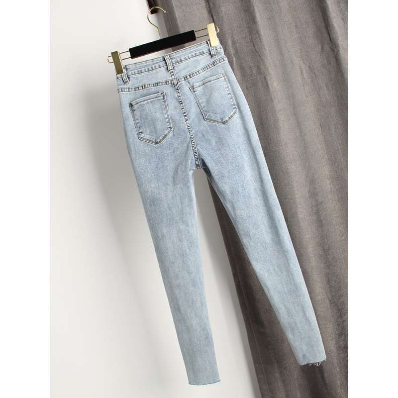 Promo KOREA Celana Panjang HW Jeans 