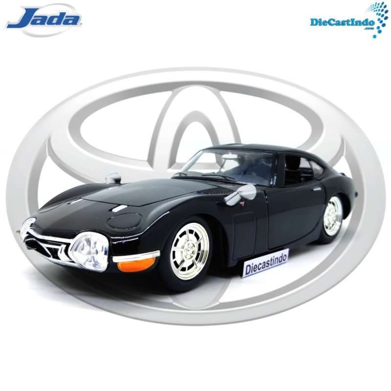 Promo Jada Skala 1:24 - 1967 Toyota 2000gt (hitam) Diskon 40