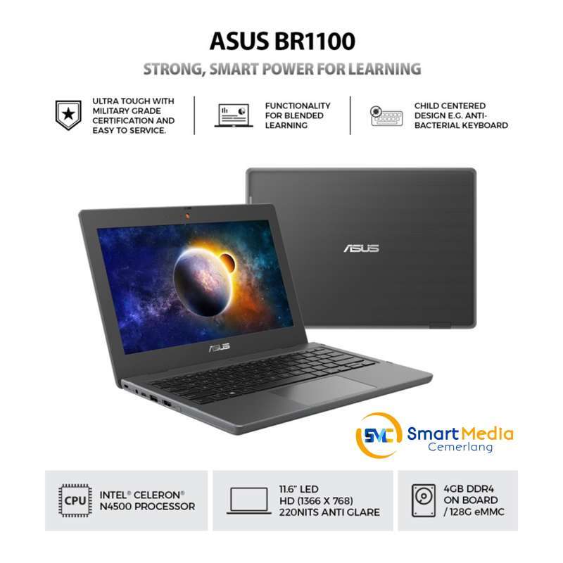 ASUS BR1100CKA-GJ0410T|N4500|4GB|128GB EMMC|11