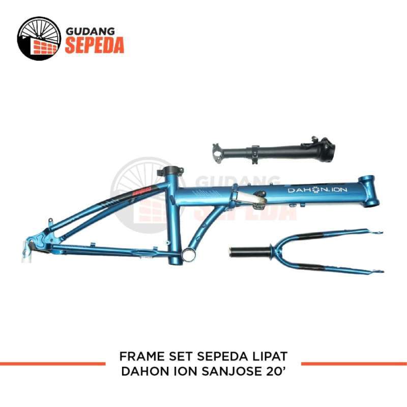 Frame Set Sepeda Lipat Dahon Ion Sanjose 20 Chromoly Garansi