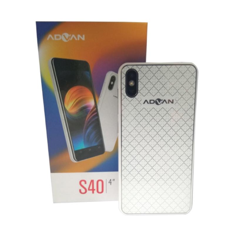 Jual Advan S40 Smartphone White 8 Gb 1 Gb Dual Sim 5mp With Flash Online April 2021 Blibli