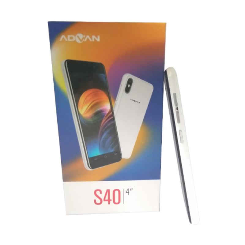 Jual Advan S40 Smartphone White 8 Gb 1 Gb Dual Sim 5mp With Flash Online April 2021 Blibli