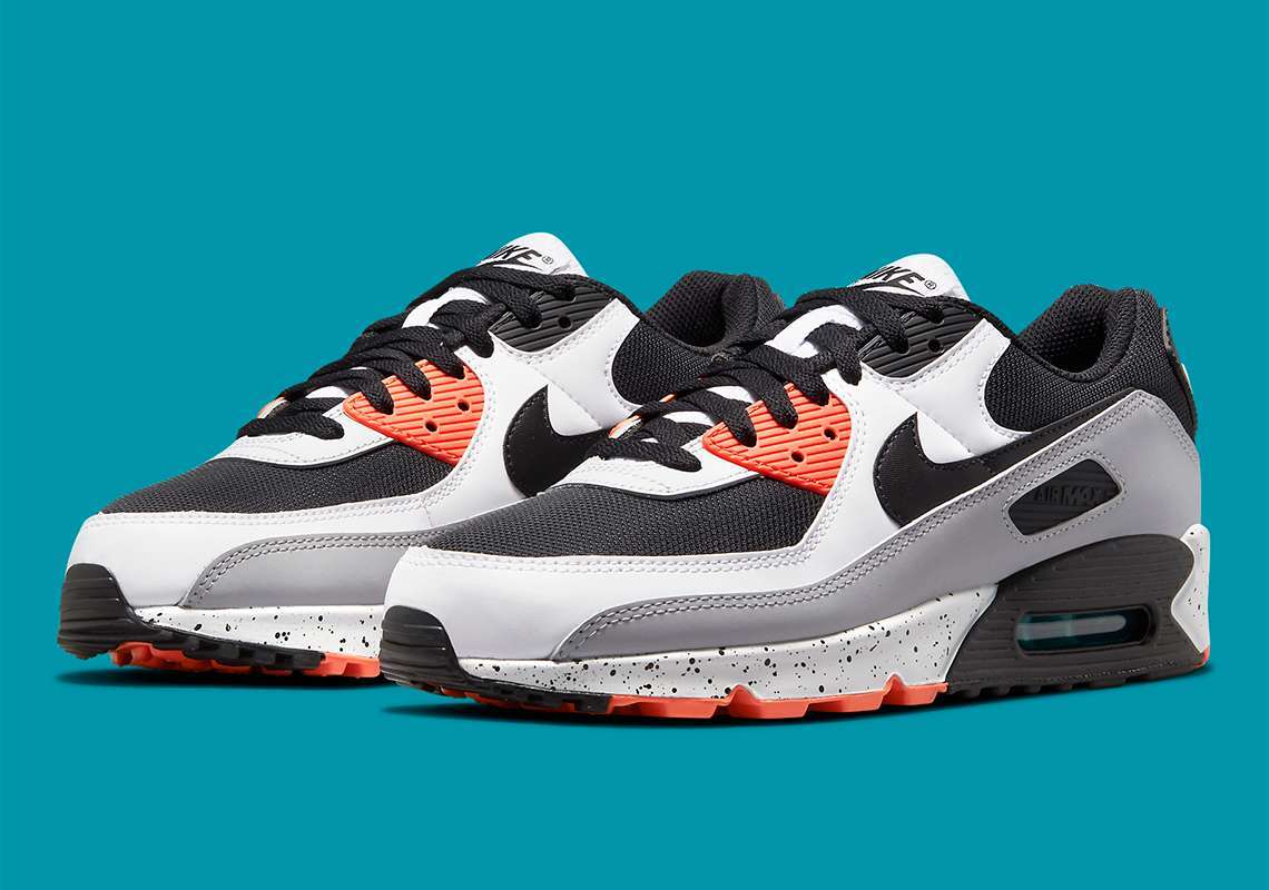 NIKE Air Max 90 Turf Orange Aquamarine 