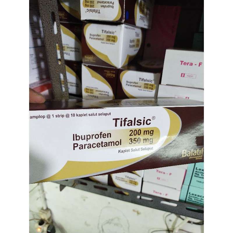 Paracetamol 200 mg ibuprofen mg tifalsic 350 Obat Oskadon
