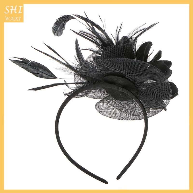 Promo Lady Feather Fascinator Flower 
