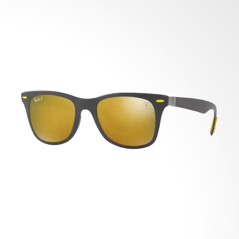 Ray ban ferrari gold clearance