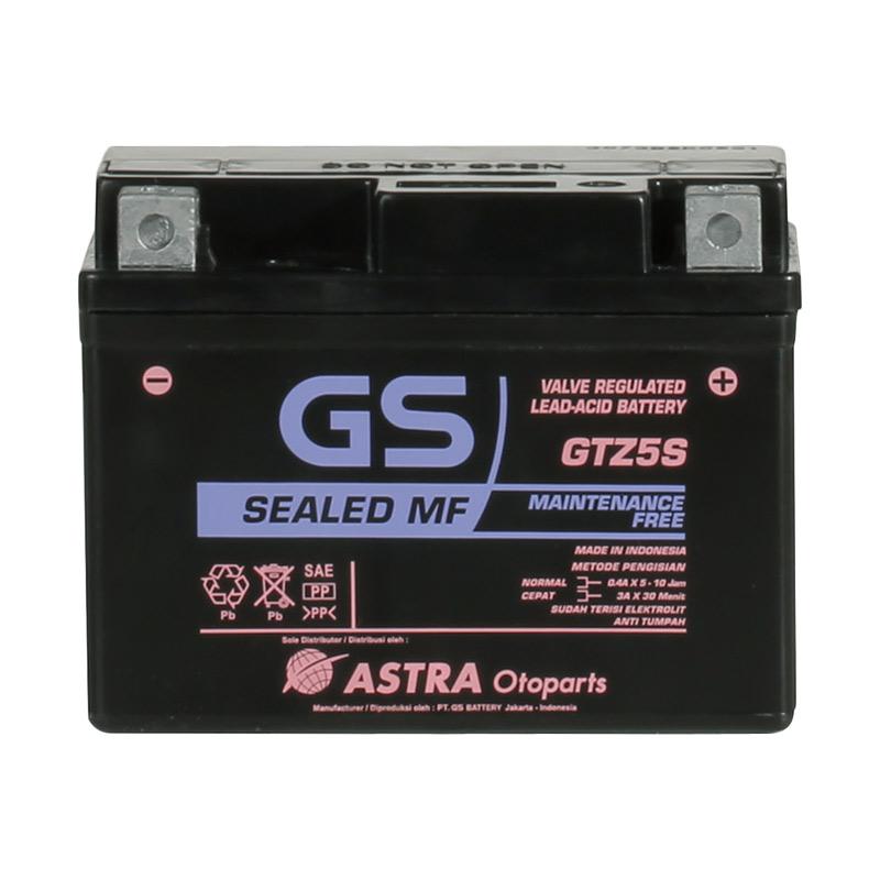 Jual Gs Astra Gtz 5s Mf Kering Aki Motor Beat Vario Mio Online