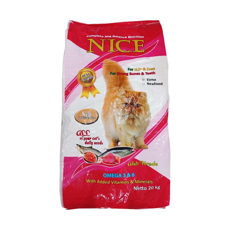 Jual Nice Cat 20 Kg Makanan Kucing Cat Food Nice Tuna Nice