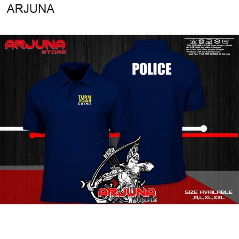 Promo KAOS POLO /POLO SHIRT TURN BACK 