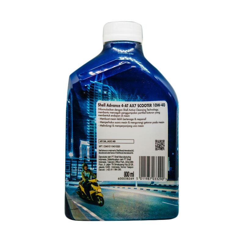 Jual Shell Advance Ax7 10w 40 Limited Edition Oli Pelumas Motor