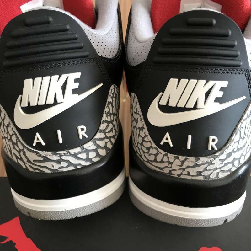 jordan retro 3 unc size 12