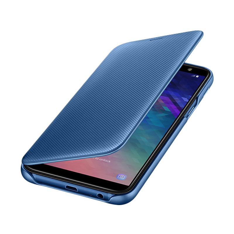 Jual Samsung Flip Wallet Cover Casing For Samsung A6 Plus 2018 A605 Original Online November 2020 Blibli Com