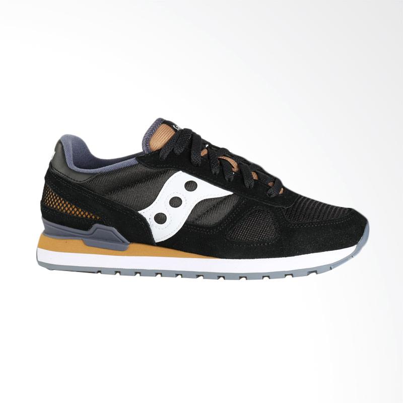 saucony shadow black silver