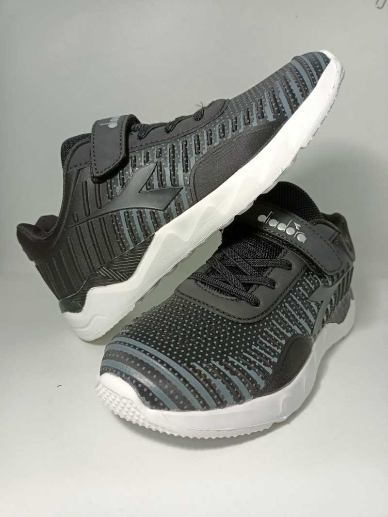 Jual Diadora Verdi Jr. Black. DIACX91209BG. Sneakers Anak di