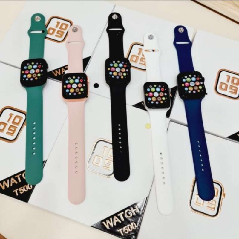 Telepon Model Apple watch 5 T500 Iwo 