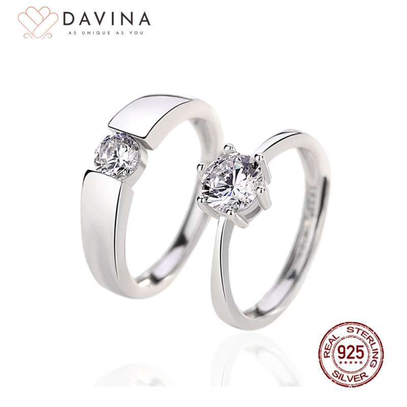 Cincin couple cheap silver 925