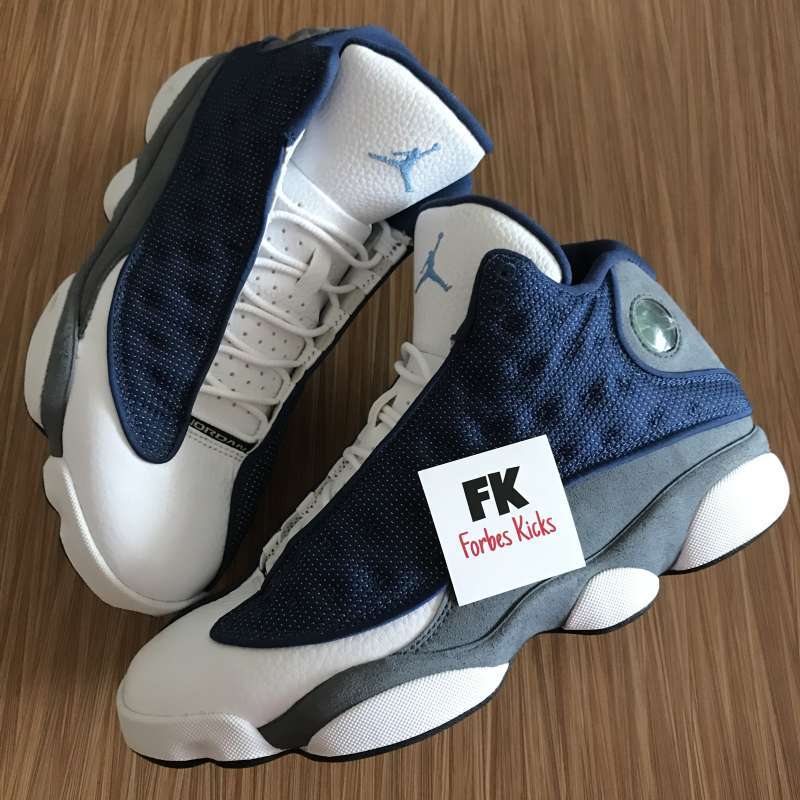 Air Jordan 13 Retro Flint || lucky green blue white black