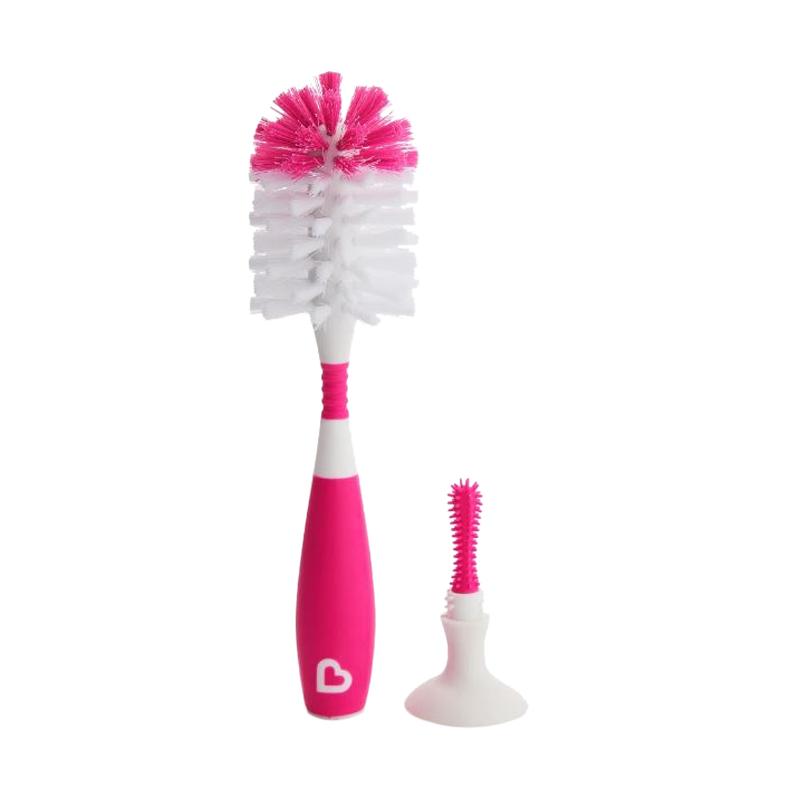 Jual Munchkin Bristle Bottle Brush Pink Di Seller Tw Babytoys