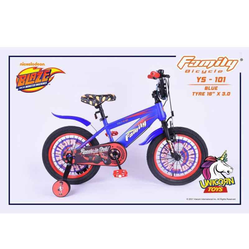 Sepeda anak Bmx 16 Inch Family Bike Blaze YS 101 Monster Machines