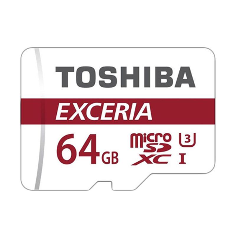 Jual Toshiba Exceria Micro Sdxc Uhs I Class 10 Memory Card With Adapter 90mb S 64gb Online November 2020 Blibli