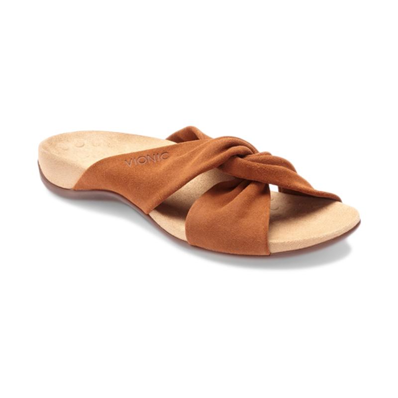vionic orange sandals