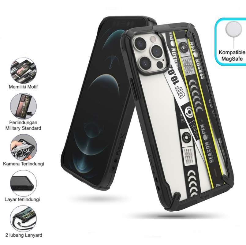 Jual Ringke iPhone 12 Pro Max Fusion X Softcase Military Armor