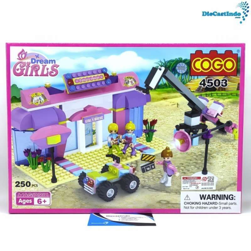 Brick COGO Dream Girls 250 Pcs Fantasy Theater
