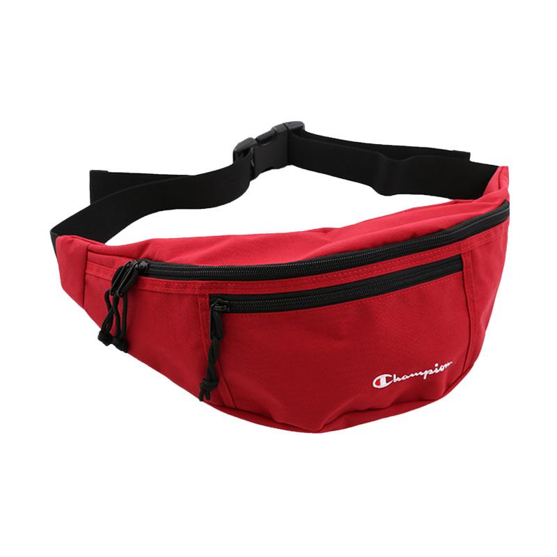 champion waist bag red