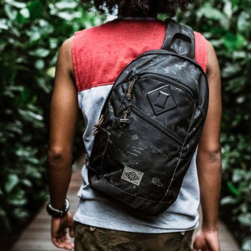 Jual Tas Eiger Original Detour Sling Bag 12L Camo di Seller AQILA