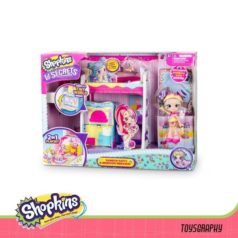 Shopkins rainbow sale kate bedroom
