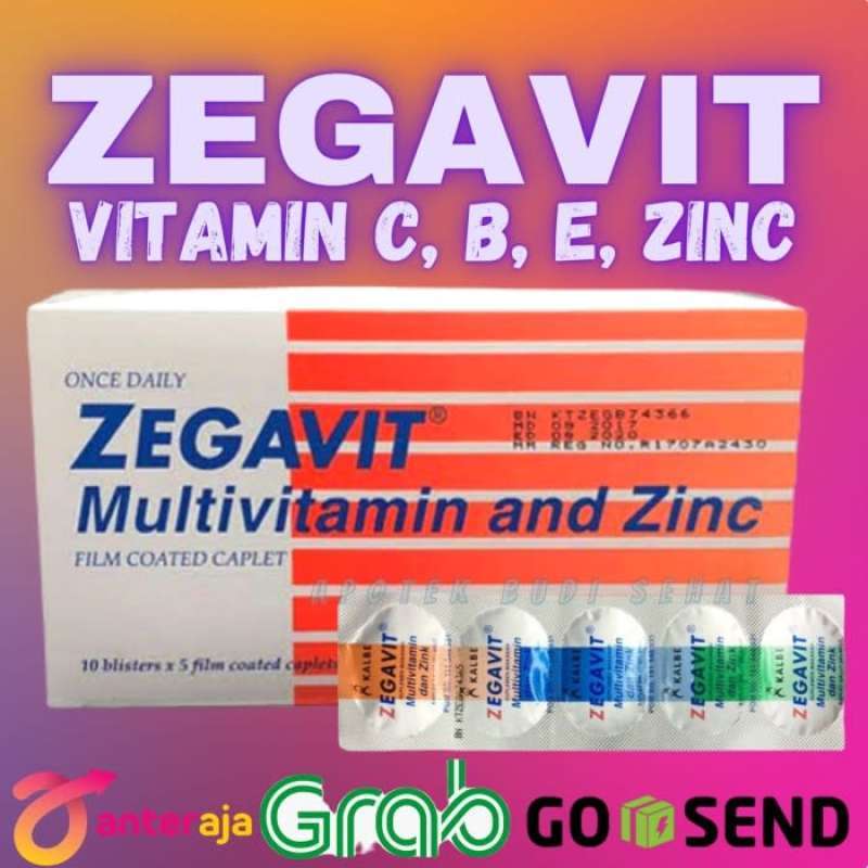 Multivitamin yang mengandung vitamin c d e dan zinc