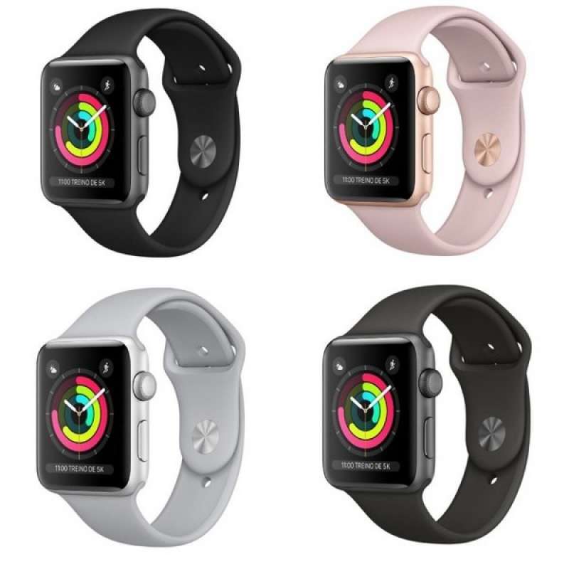Promo Apple Watch / Iwatch Series 3 38Mm White Silver Fog Sport Band di  Seller HoliDick - Indonesia | Blibli