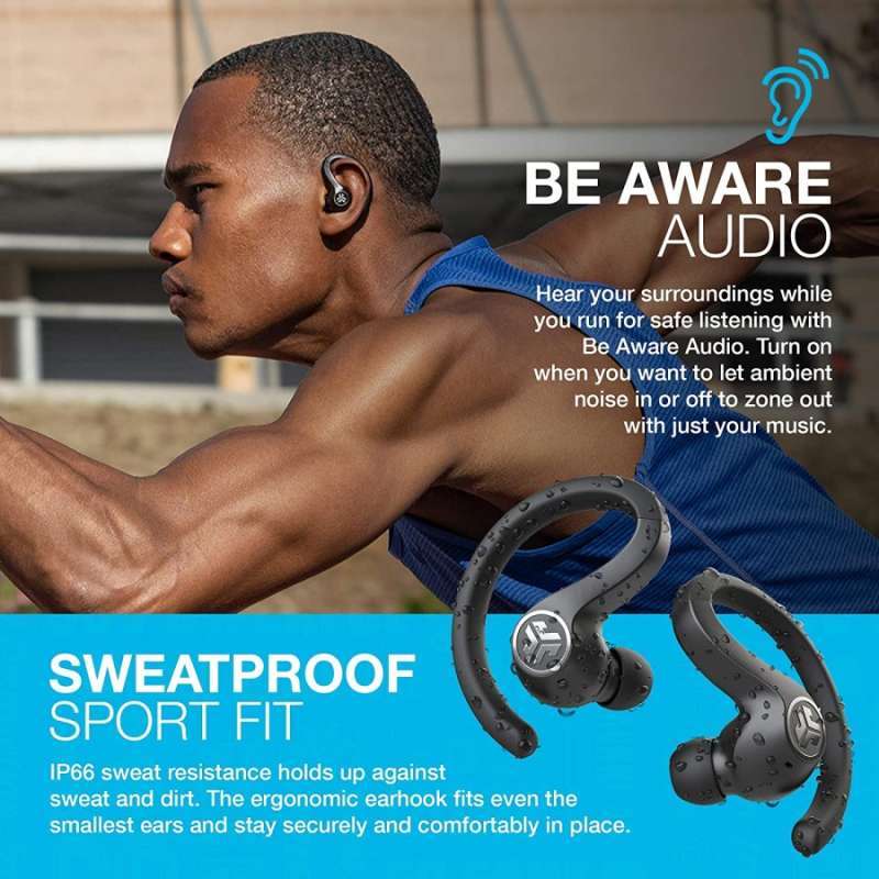 Promo JLab JBuds Air Sport True Wireless Earbuds Earphone AirSport