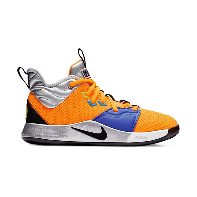 Jual NIKE PG 3 Nasa GS Sepatu Basket Anak [CI8973-800] - 3.5