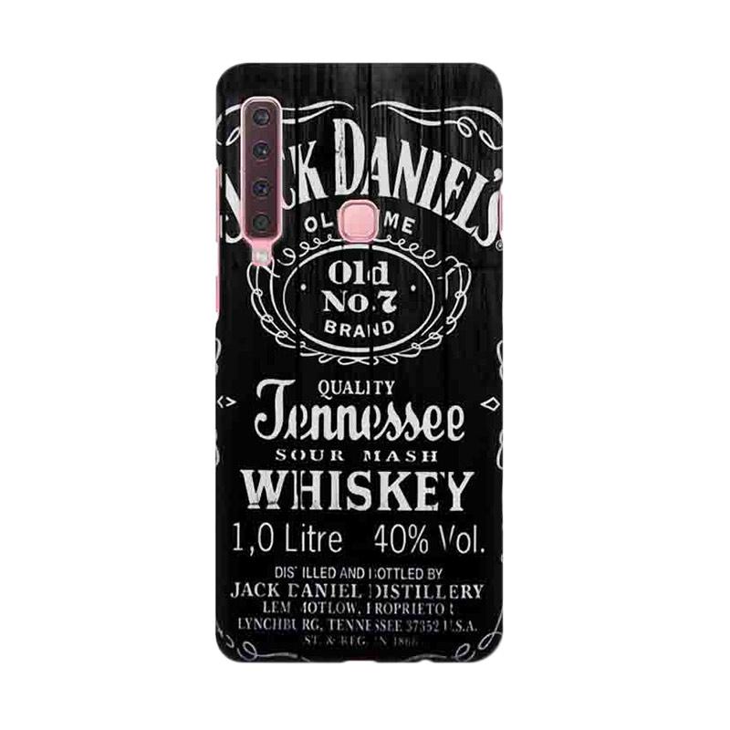 Indocustomcase Jack Daniels Logo Hardcase Casing for Samsung Galaxy A9 2018