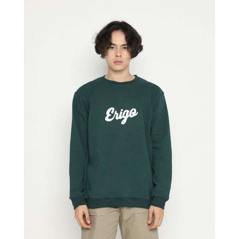 Promo Erigo Sweatshirt Kyo Emerald di Seller Erigo Official Store - Kab. Tangerang, Banten | Blibli