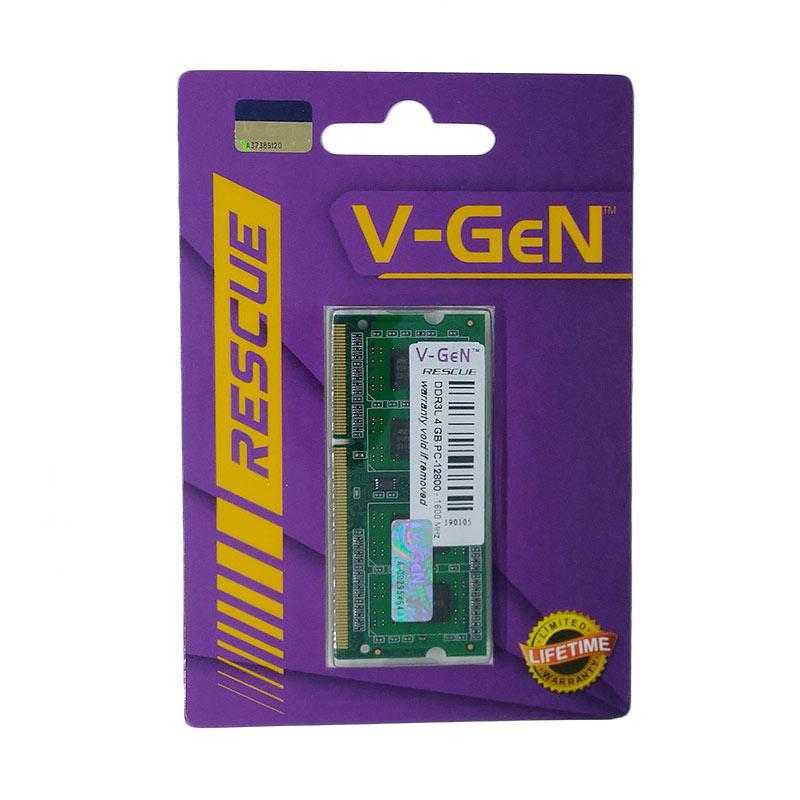 Jual V Gen Rescue Sodimm Memory Ram For Notebook Green 4gb Ddr3l Pc12800 1600mhz Online November 2020 Blibli