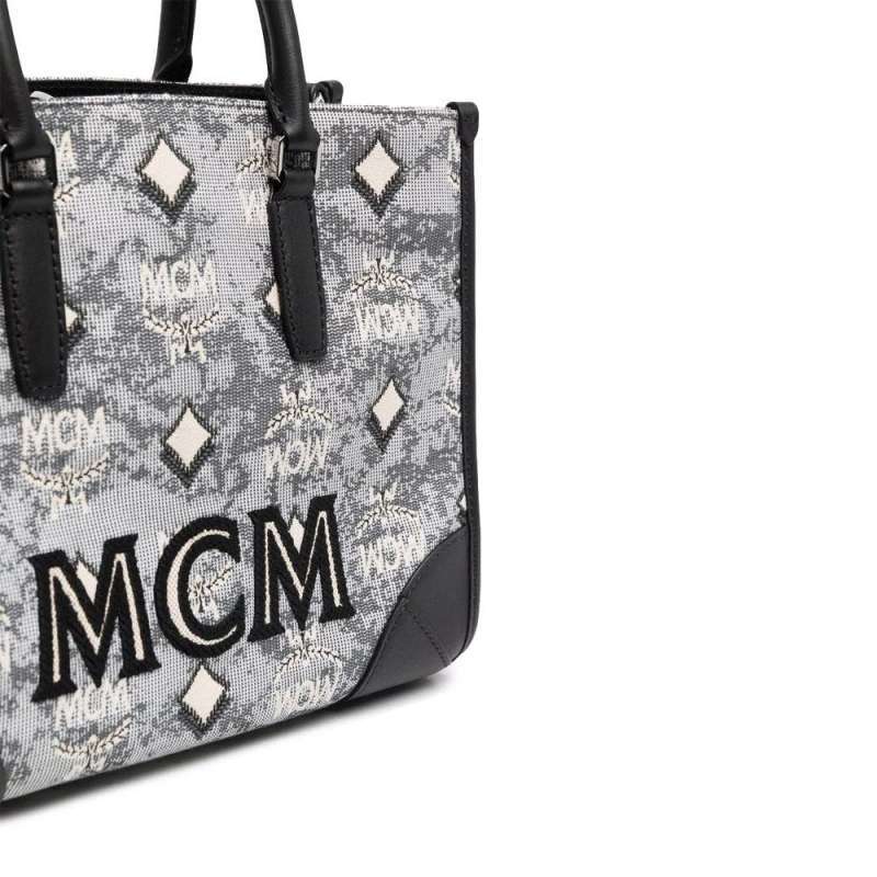 mcm grey bag