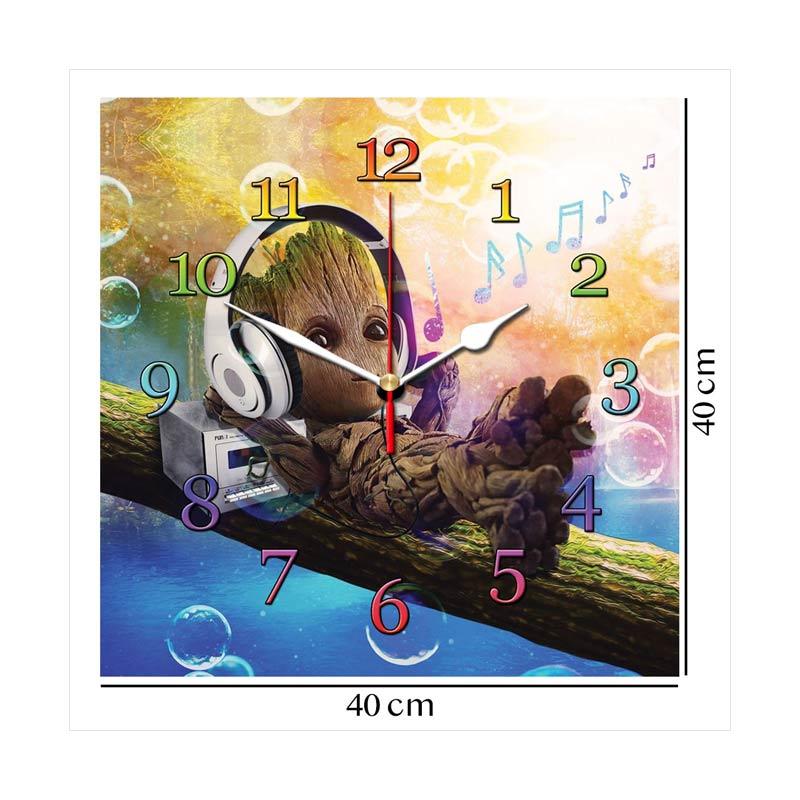 Jual Ikea I Groot Music Vintage Hiasan Jam Dinding 40 X 40 Cm Online September 2020 Blibli Com