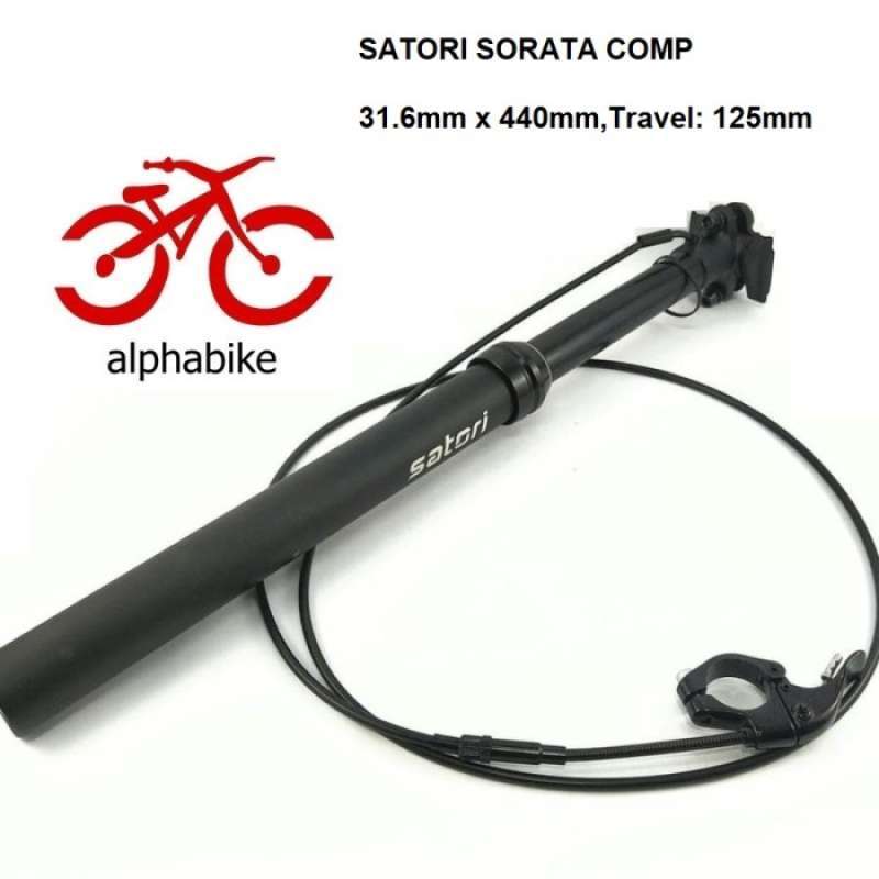 Jual SEATPOST ADJUSTABLE SATORI SORATA COMP OUTER CABLE 31.6 x 440