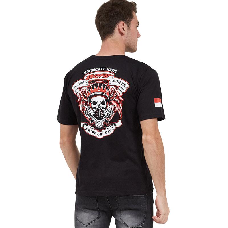 Jual Cadel Bikers Motor Honda Club Distro T Shirt Pria Hitam Original Hb05 Online November 2020 Blibli Com