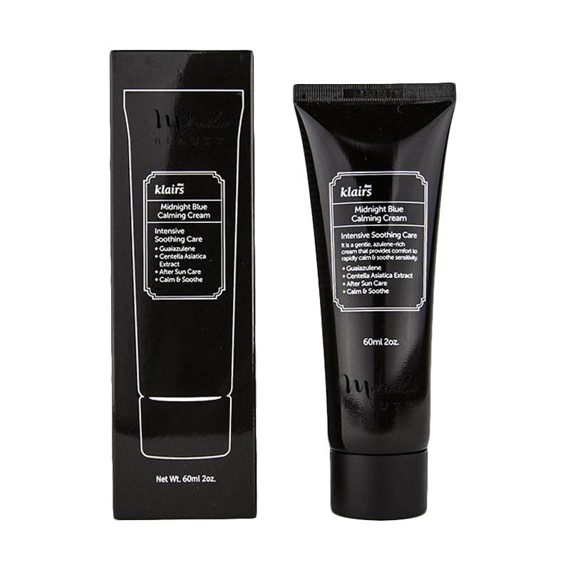 Jual Klairs Midnight Blue Calming Cream Pelembab Wajah Original Korea 60 Ml Online November 2020 Blibli