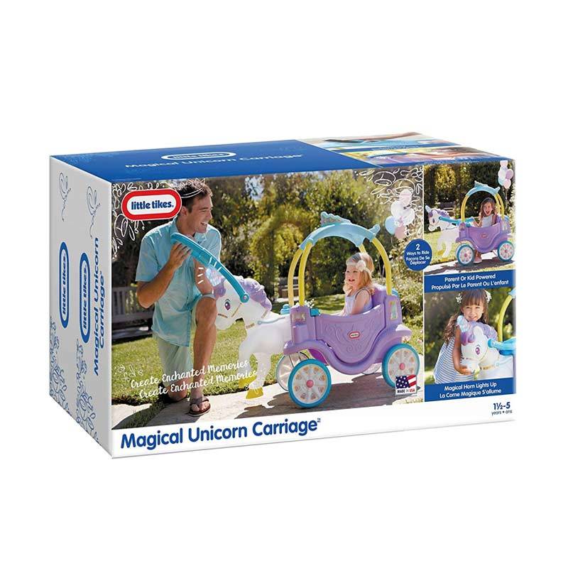 unicorn carriage toy