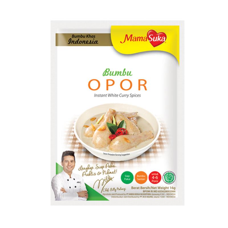 Jual Mamasuka Bumbu Opor 16 G Online Februari 2021 Blibli Koreksi rasa, sajikan dengan taburan bawang merah goreng. mamasuka bumbu opor 16 g