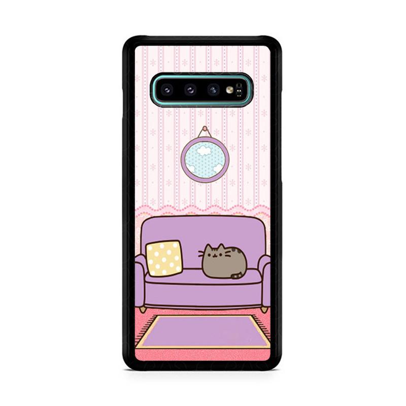 Jual Flazzstore Pusheen Cat Wallpaper Y0756 Casing Premium Casing